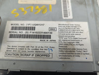 2011-2012 Ford Flex Radio AM FM Cd Player Receiver Replacement P/N:UQW1317 BA8T-19C158-BB Fits Fits 2011 2012 OEM Used Auto 