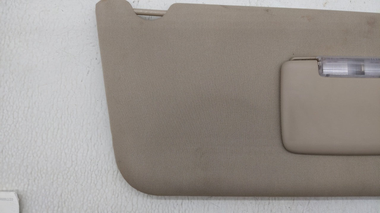 2009-2012 Ford Flex Sun Visor Shade Replacement Passenger Right Mirror Fits Fits 2009 2010 2011 2012 OEM Used Auto Parts - O