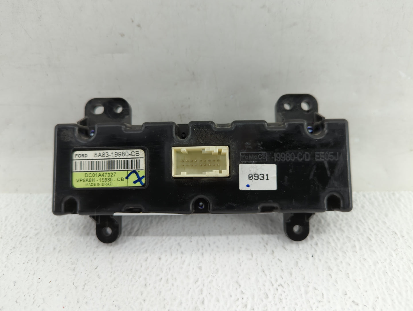 2009-2012 Ford Flex Climate Control Module Temperature AC/Heater Replacement P/N:8A83-19980-CB Fits Fits 2009 2010 2011 2012