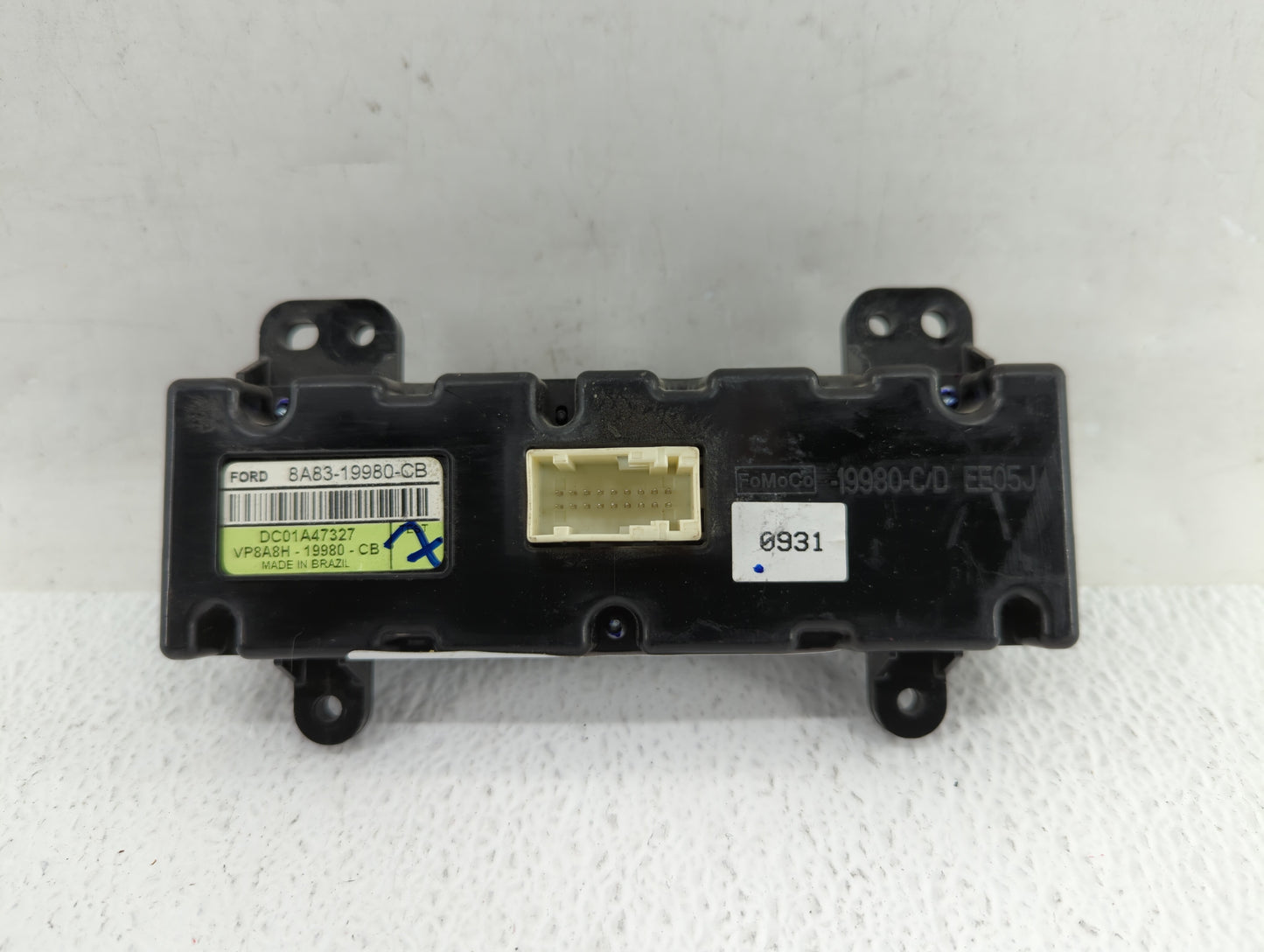 2009-2012 Ford Flex Climate Control Module Temperature AC/Heater Replacement P/N:8A83-19980-CB Fits Fits 2009 2010 2011 2012