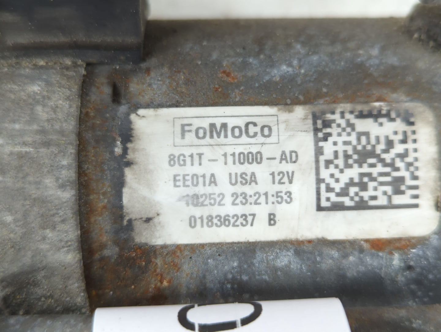2009-2019 Ford Flex Car Starter Motor Solenoid OEM P/N:8G1T-11000-AD Fits OEM Used Auto Parts - Oemusedautoparts1.com
