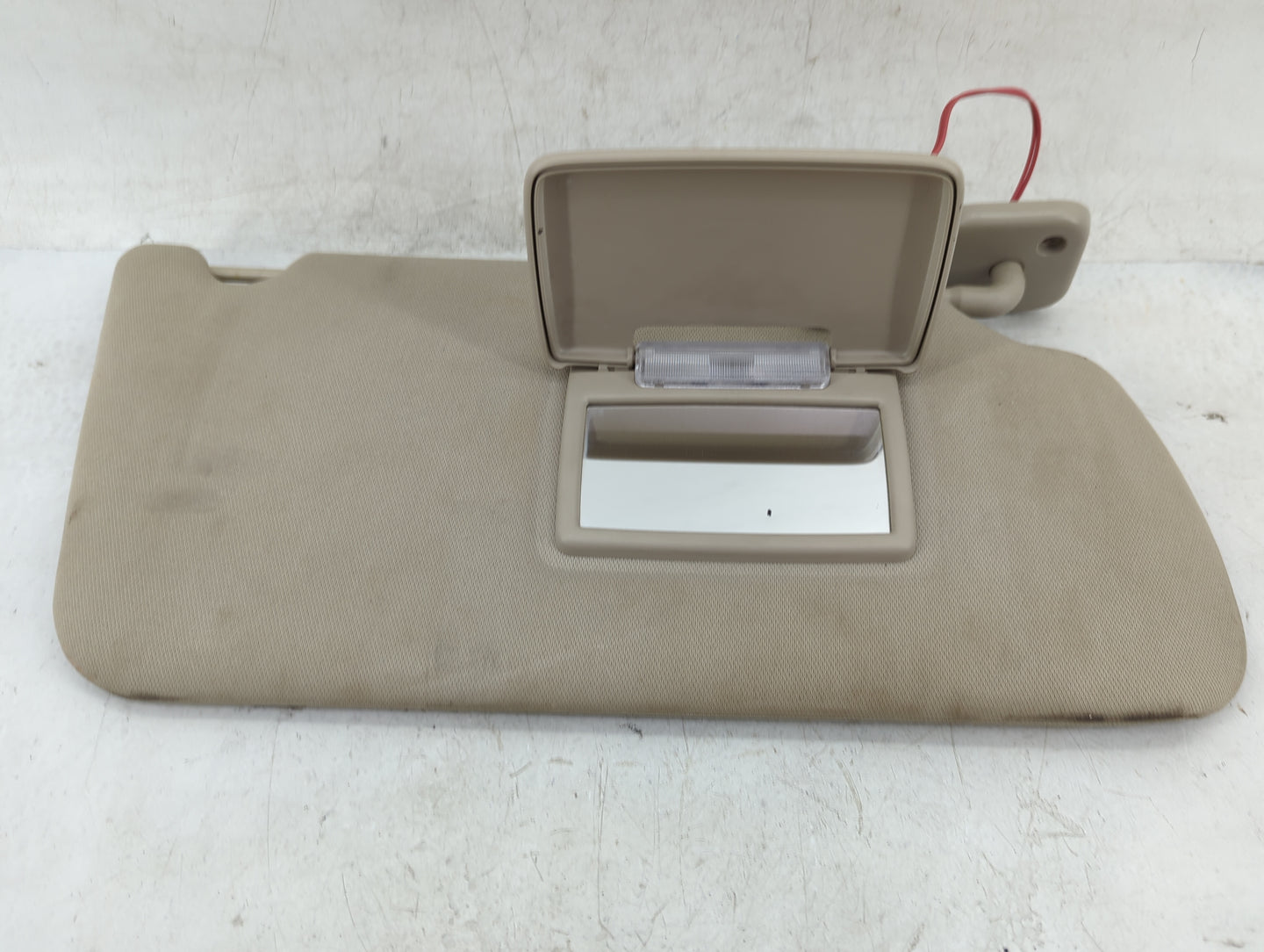 2009-2012 Ford Flex Sun Visor Shade Replacement Passenger Right Mirror Fits Fits 2009 2010 2011 2012 OEM Used Auto Parts - O