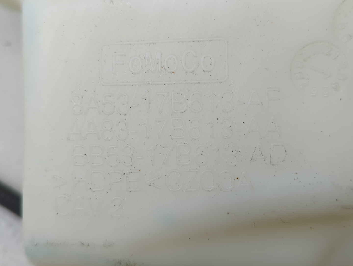 2009-2012 Ford Flex Windshield Washer Fluid Reservoir Bottle Oem - Oemusedautoparts1.com