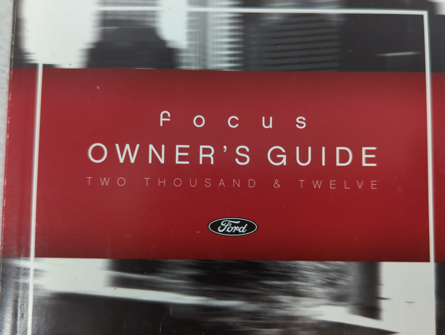 2011 Ford Focus Owners Manual Book Guide P/N:CM5J 19A321 AA OEM Used Auto Parts - Oemusedautoparts1.com