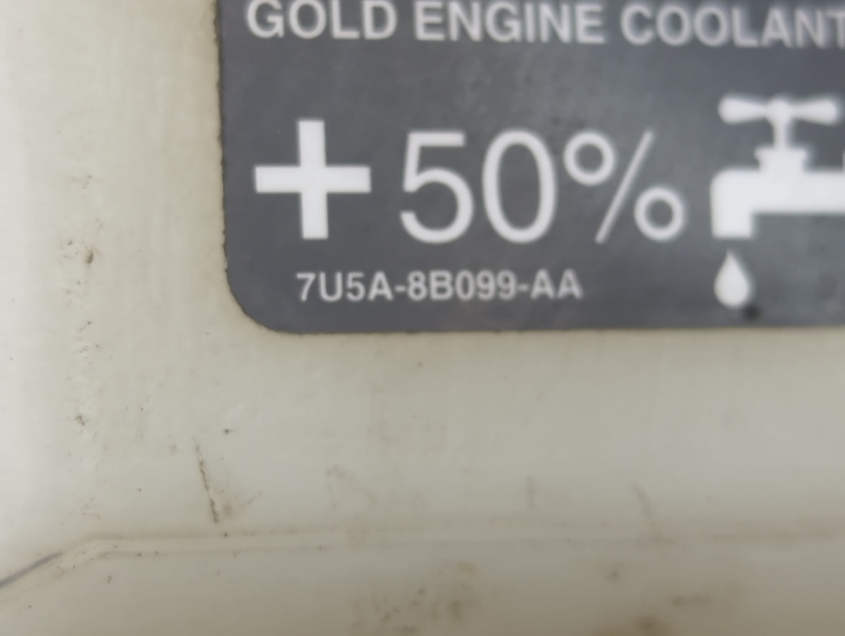 2008-2011 Ford Focus Radiator Coolant Overflow Expansion Tank Bottle 1415531 - Oemusedautoparts1.com