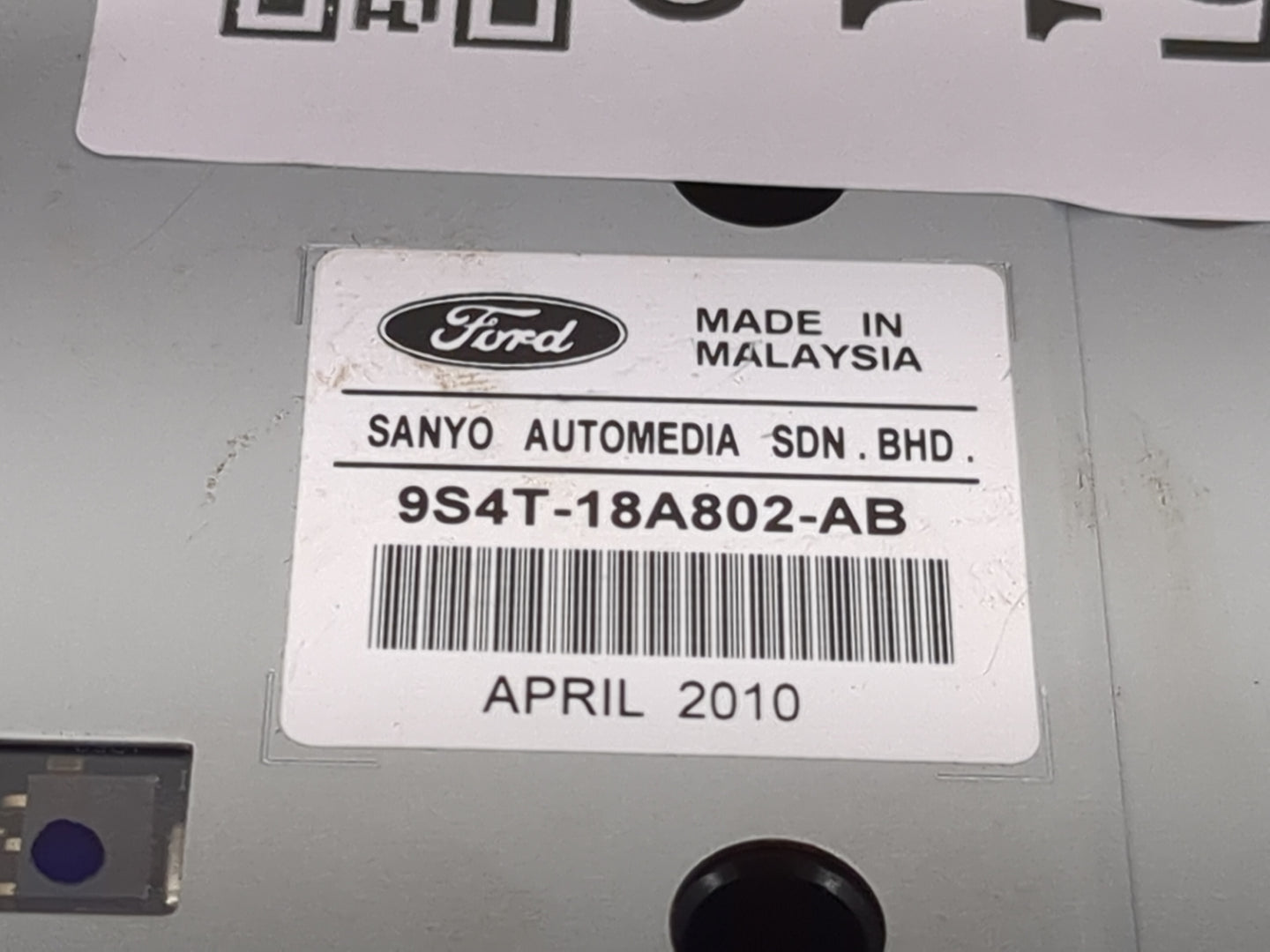 2009-2011 Ford Focus Radio Control Panel 1475110 - Oemusedautoparts1.com