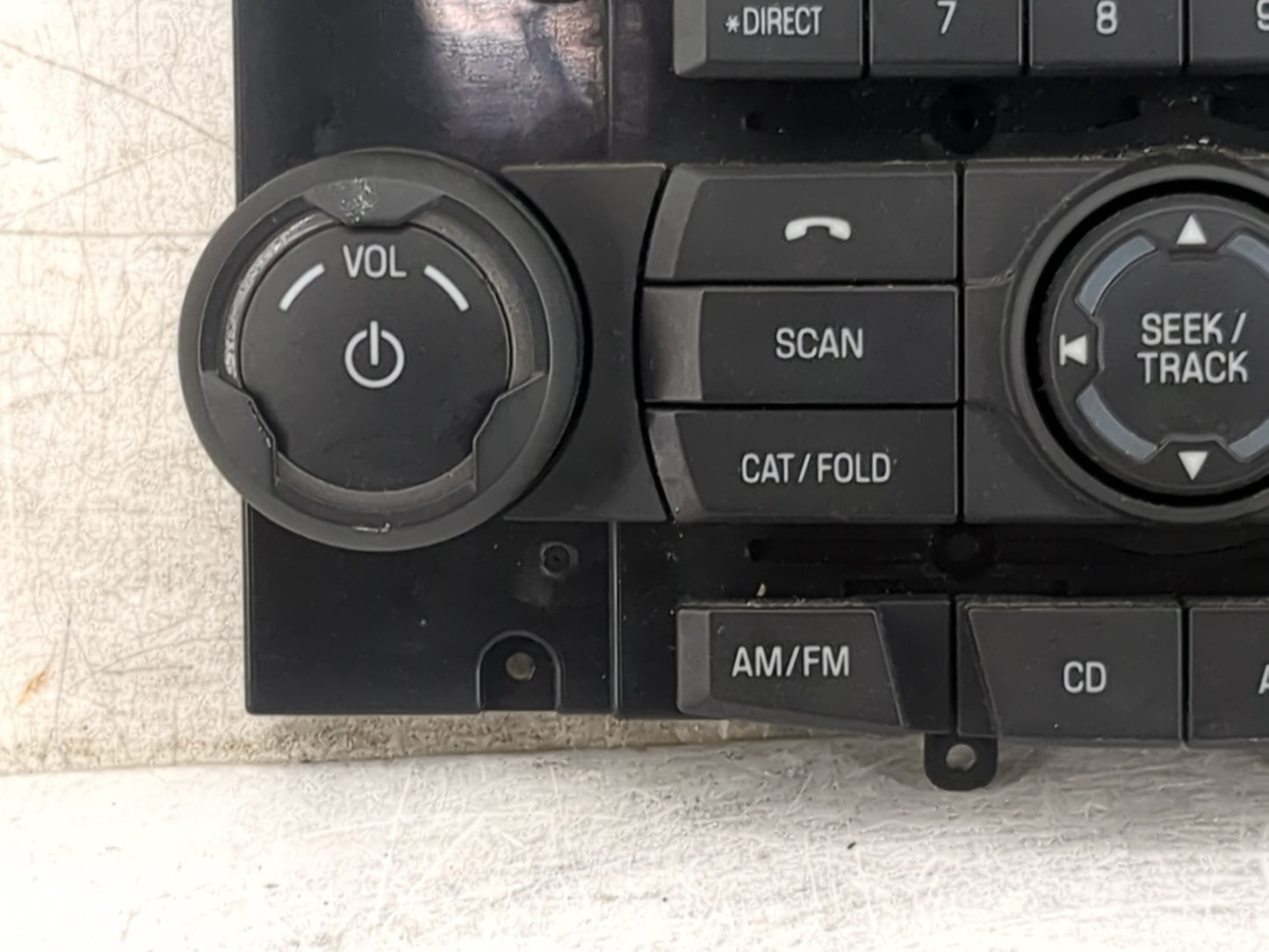 2009-2011 Ford Focus Radio Control Panel Black - Oemusedautoparts1.com