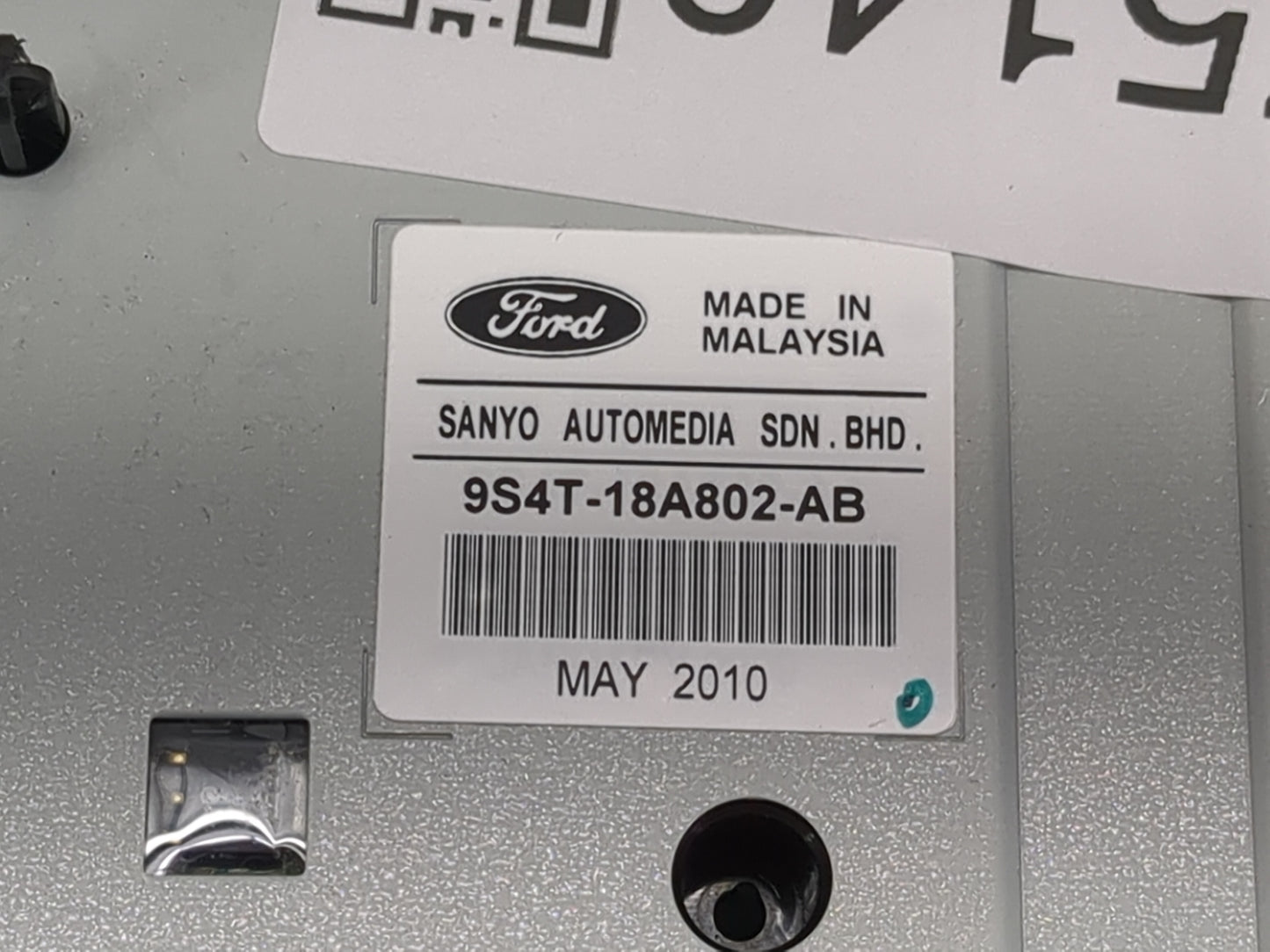 2009-2011 Ford Focus Radio Control Panel Black - Oemusedautoparts1.com