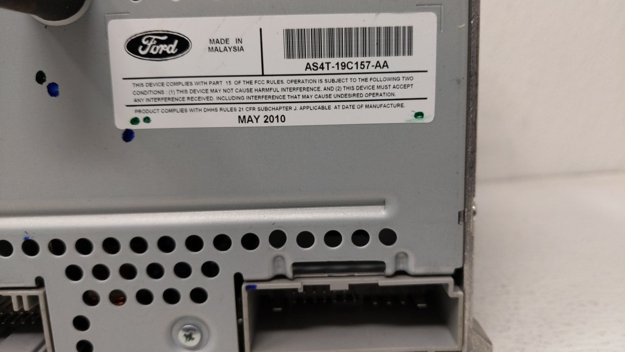 2009-2011 Ford Focus Am Fm Cd Player Radio Receiver - Oemusedautoparts1.com