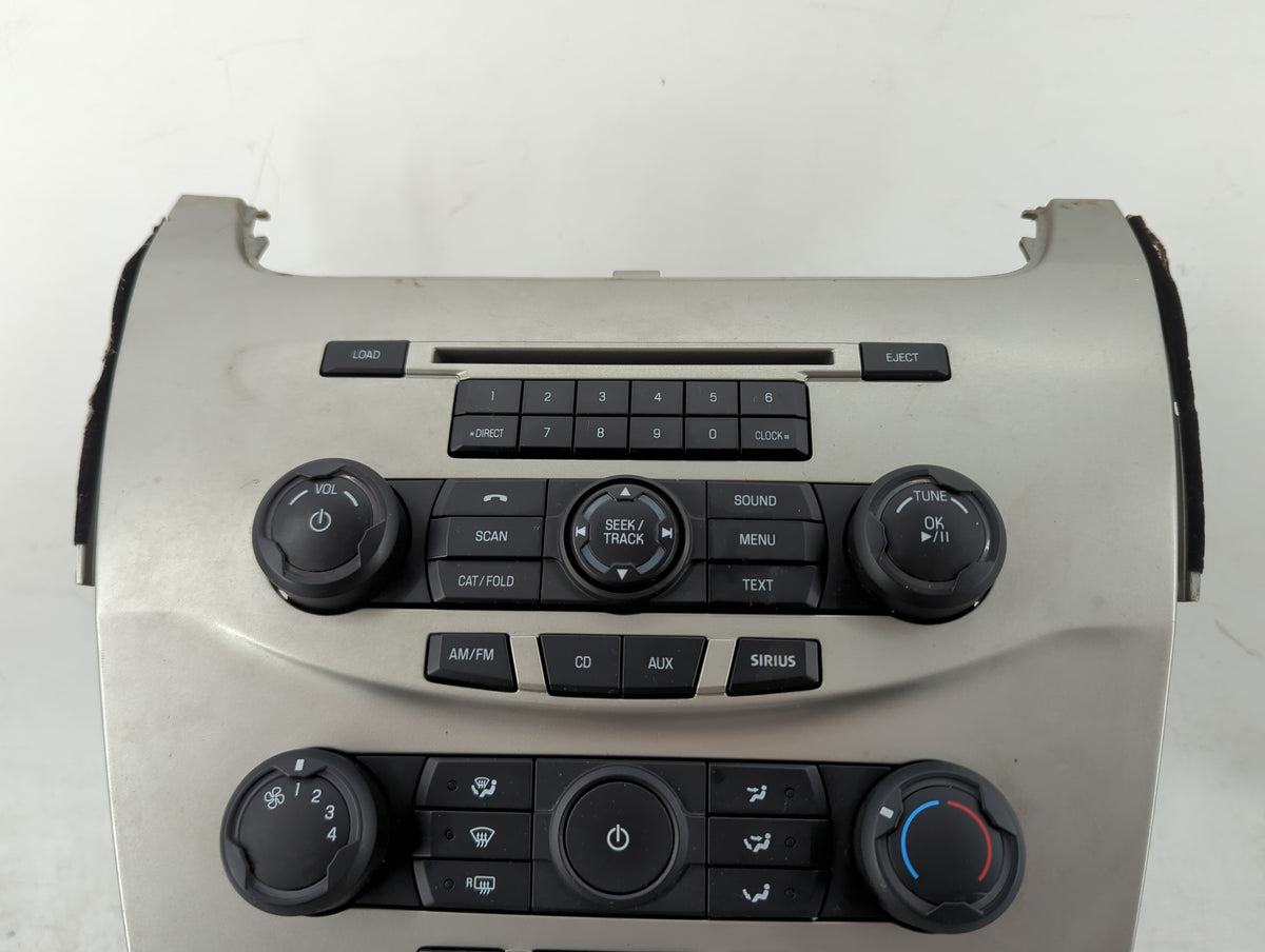 2010-2011 Ford Focus Radio AM FM Cd Player Receiver Replacement P/N:AS4T-19C157-AA Fits Fits 2010 2011 OEM Used Auto Parts -