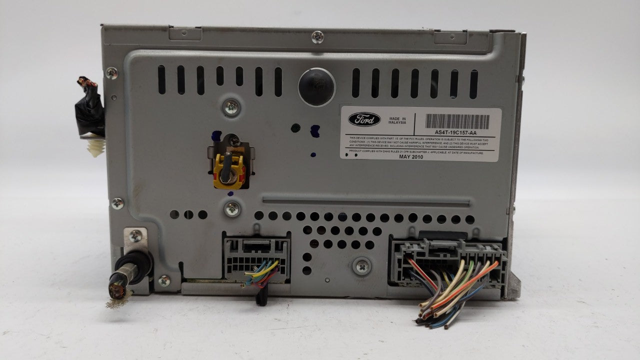 2010-2011 Ford Focus Radio AM FM Cd Player Receiver Replacement P/N:AS4T-19C157-AA Fits Fits 2010 2011 OEM Used Auto Parts -