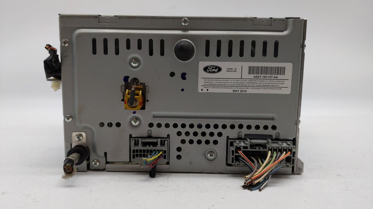 2010-2011 Ford Focus Radio AM FM Cd Player Receiver Replacement P/N:AS4T-19C157-AA Fits 2010 2011 OEM Used Auto Parts - Oemu