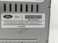 2010-2011 Ford Focus Radio AM FM Cd Player Receiver Replacement P/N:AS4T-19C157-AA Fits Fits 2010 2011 OEM Used Auto Parts -