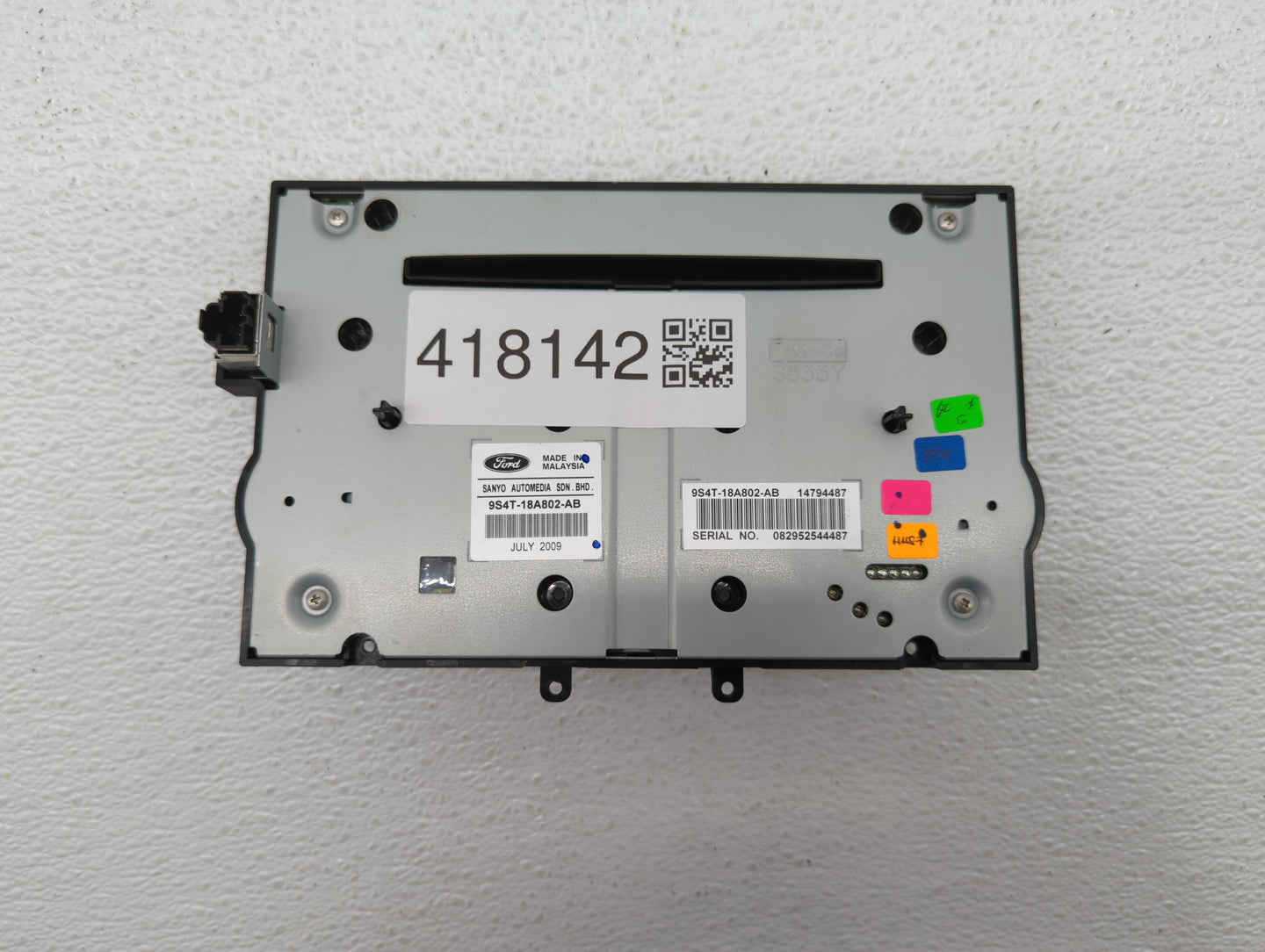 2009-2011 Ford Focus Radio Control Panel - Oemusedautoparts1.com