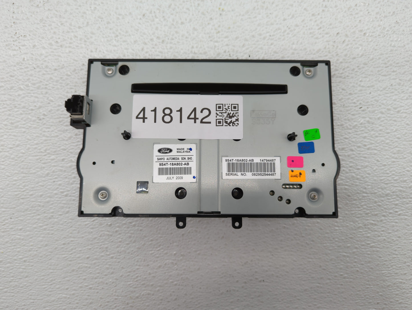 2009-2011 Ford Focus Radio Control Panel - Oemusedautoparts1.com