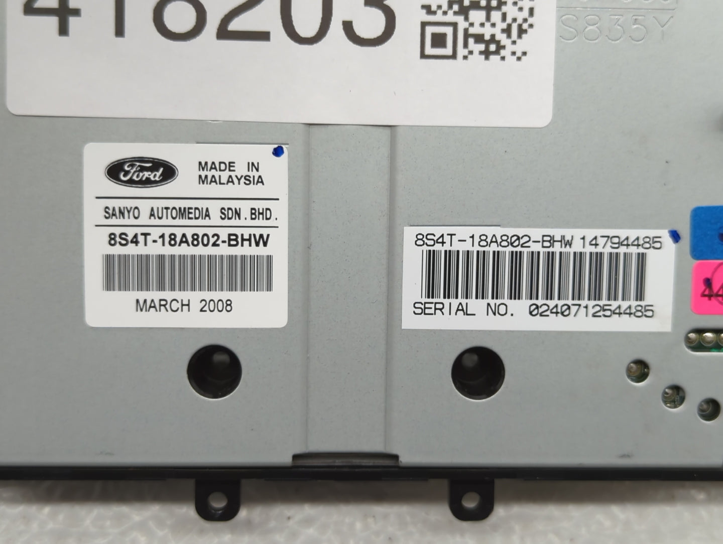 2009-2011 Ford Focus Radio Control Panel - Oemusedautoparts1.com