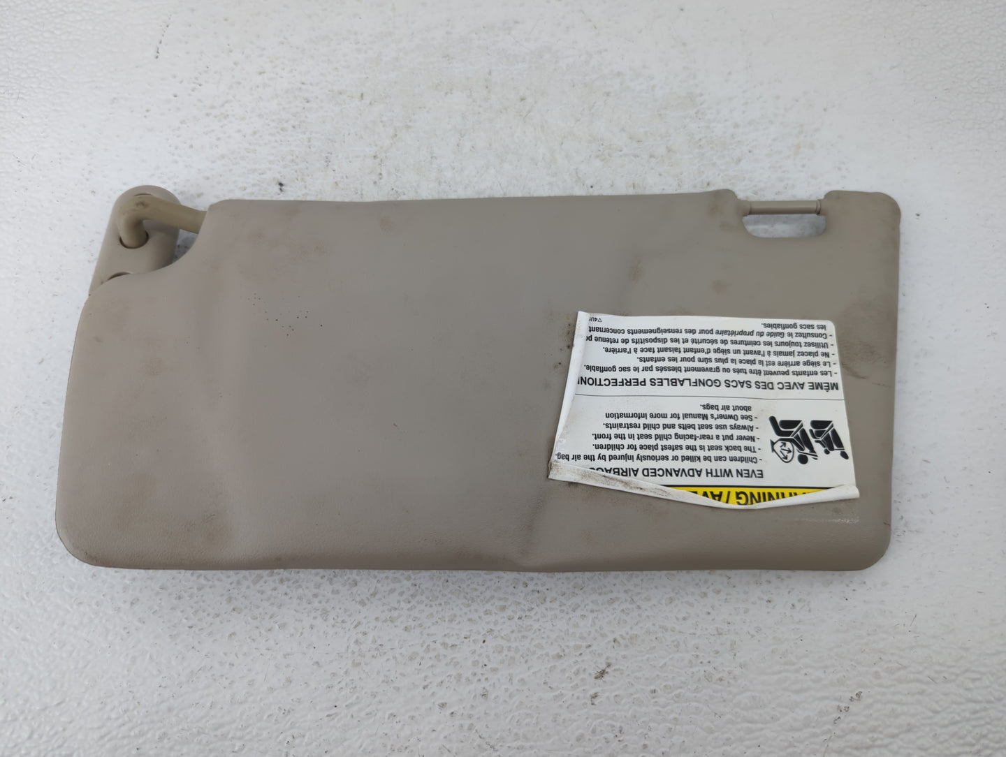 2008-2011 Ford Focus Sun Visor Shade Replacement Passenger Right Mirror Fits Fits 2008 2009 2010 2011 OEM Used Auto Parts - 