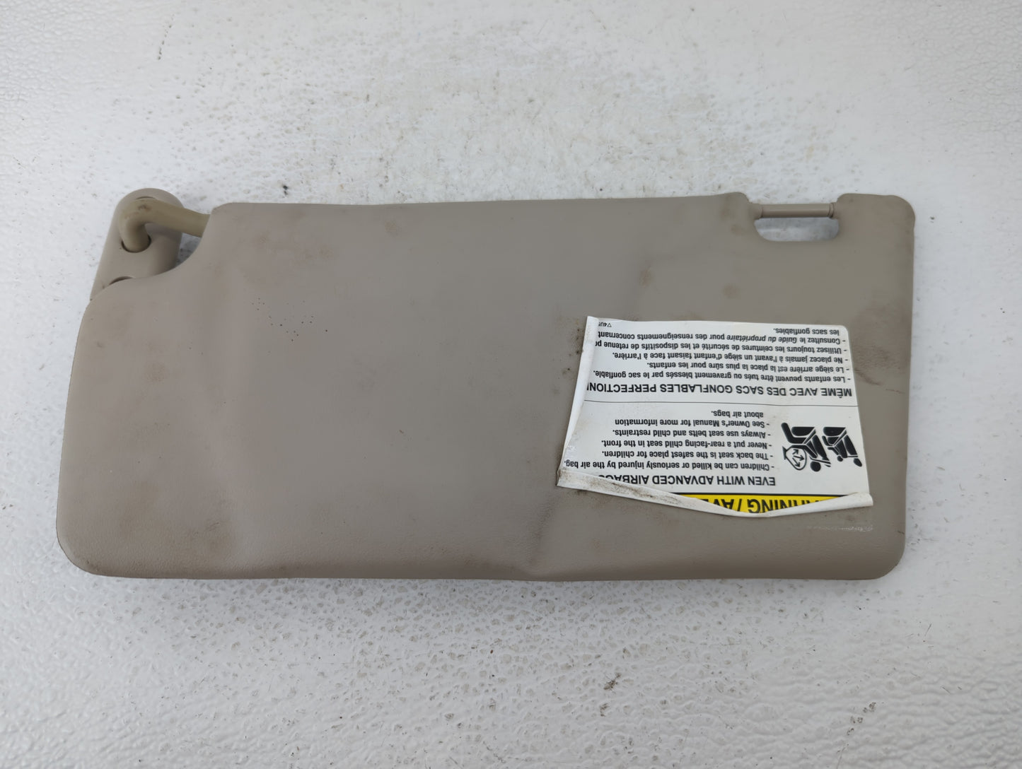 2008-2011 Ford Focus Sun Visor Shade Replacement Passenger Right Mirror Fits Fits 2008 2009 2010 2011 OEM Used Auto Parts - 