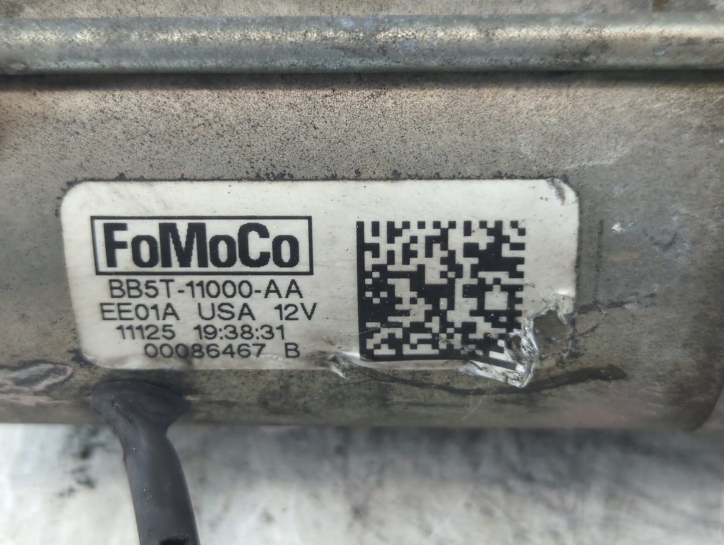 2003-2012 Ford Focus Car Starter Motor Solenoid OEM P/N:BB5T-11000-AA Fits OEM Used Auto Parts - Oemusedautoparts1.com