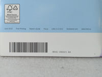 2011 Ford Focus Owners Manual Book Guide P/N:BS4J 19A321 AA OEM Used Auto Parts - Oemusedautoparts1.com