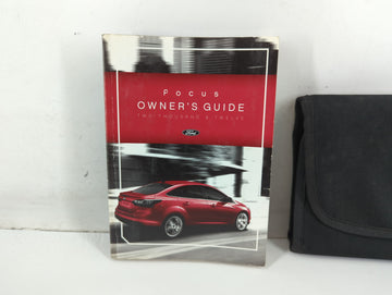 2011 Ford Focus Owners Manual Book Guide P/N:CM5J 19A321 AA OEM Used Auto Parts