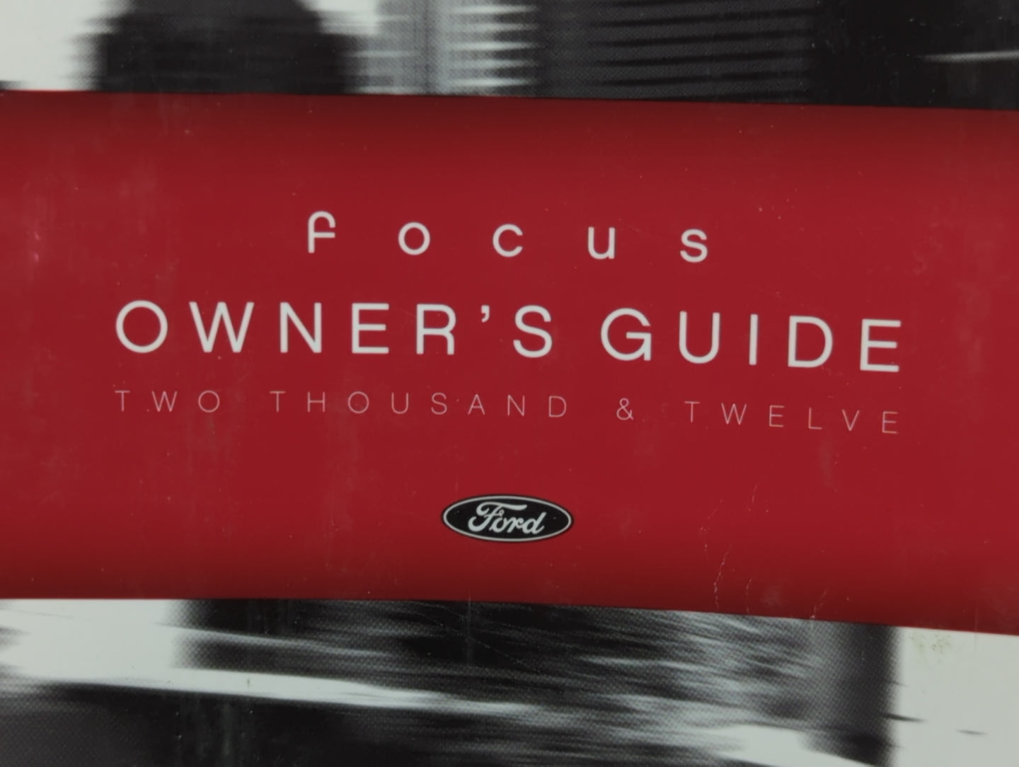 2011 Ford Focus Owners Manual Book Guide P/N:CM5J 19A321 AA OEM Used Auto Parts - Oemusedautoparts1.com