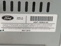 2010-2011 Ford Focus Radio AM FM Cd Player Receiver Replacement P/N:AS4T-18D822-AA Fits Fits 2010 2011 OEM Used Auto Parts -