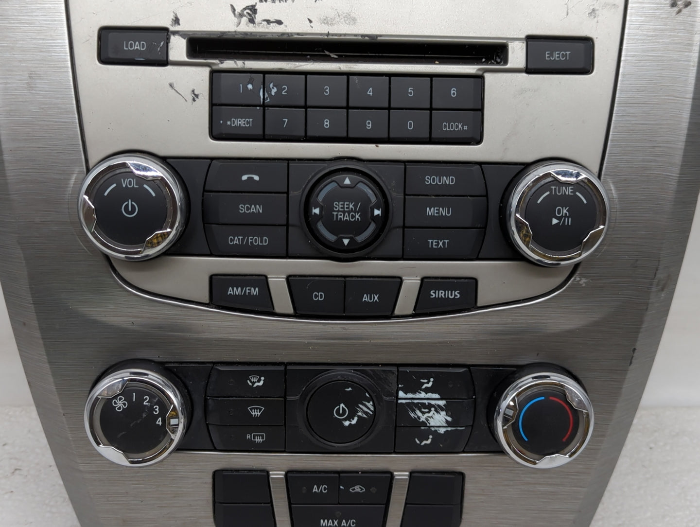 2010-2012 Ford Fusion Climate Control Module Temperature AC/Heater Replacement P/N:9E5T-18A802-AE Fits Fits 2010 2011 2012 O