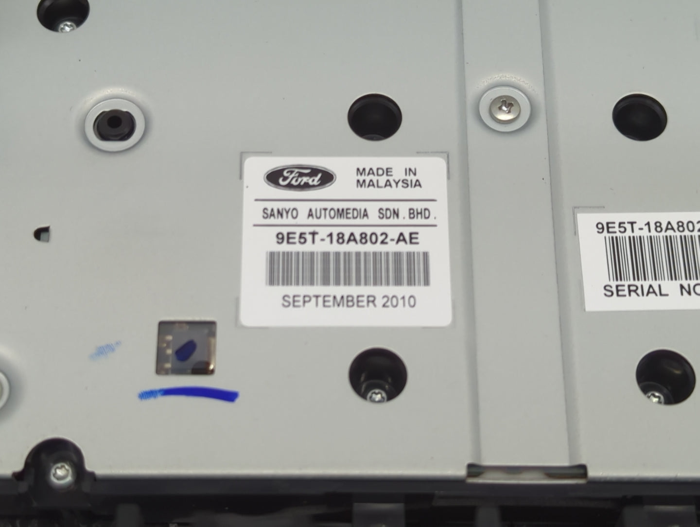 2010-2012 Ford Fusion Climate Control Module Temperature AC/Heater Replacement P/N:9E5T-18A802-AE Fits Fits 2010 2011 2012 O