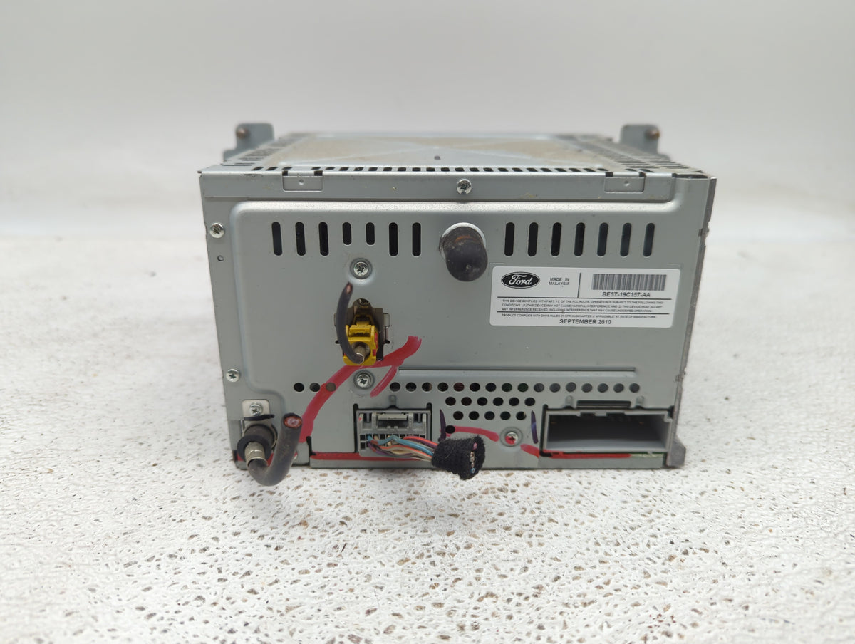 2011-2012 Ford Fusion Radio AM FM Cd Player Receiver Replacement P/N:BE5T-19C157-AA Fits 2011 2012 OEM Used Auto Parts - Oem