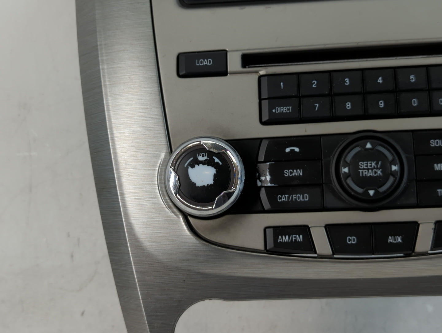 2011 Ford Fusion Radio AM FM Cd Player Receiver Replacement P/N:9E5T-18A802-AD Fits OEM Used Auto Parts - Oemusedautoparts1.