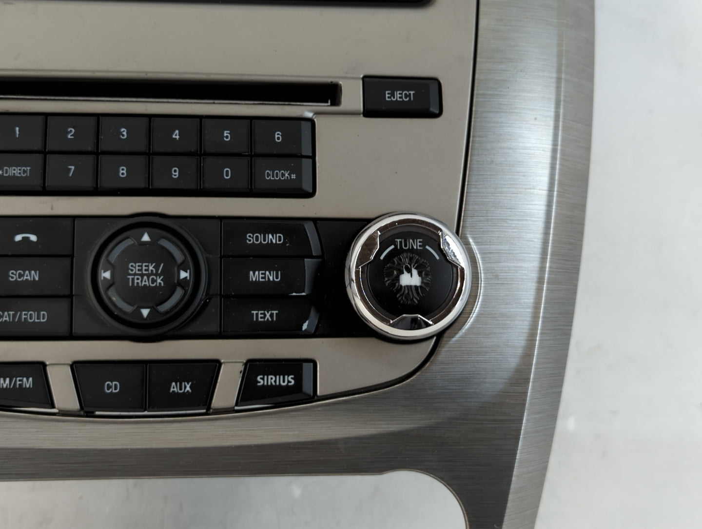 2011 Ford Fusion Radio AM FM Cd Player Receiver Replacement P/N:9E5T-18A802-AD Fits OEM Used Auto Parts - Oemusedautoparts1.