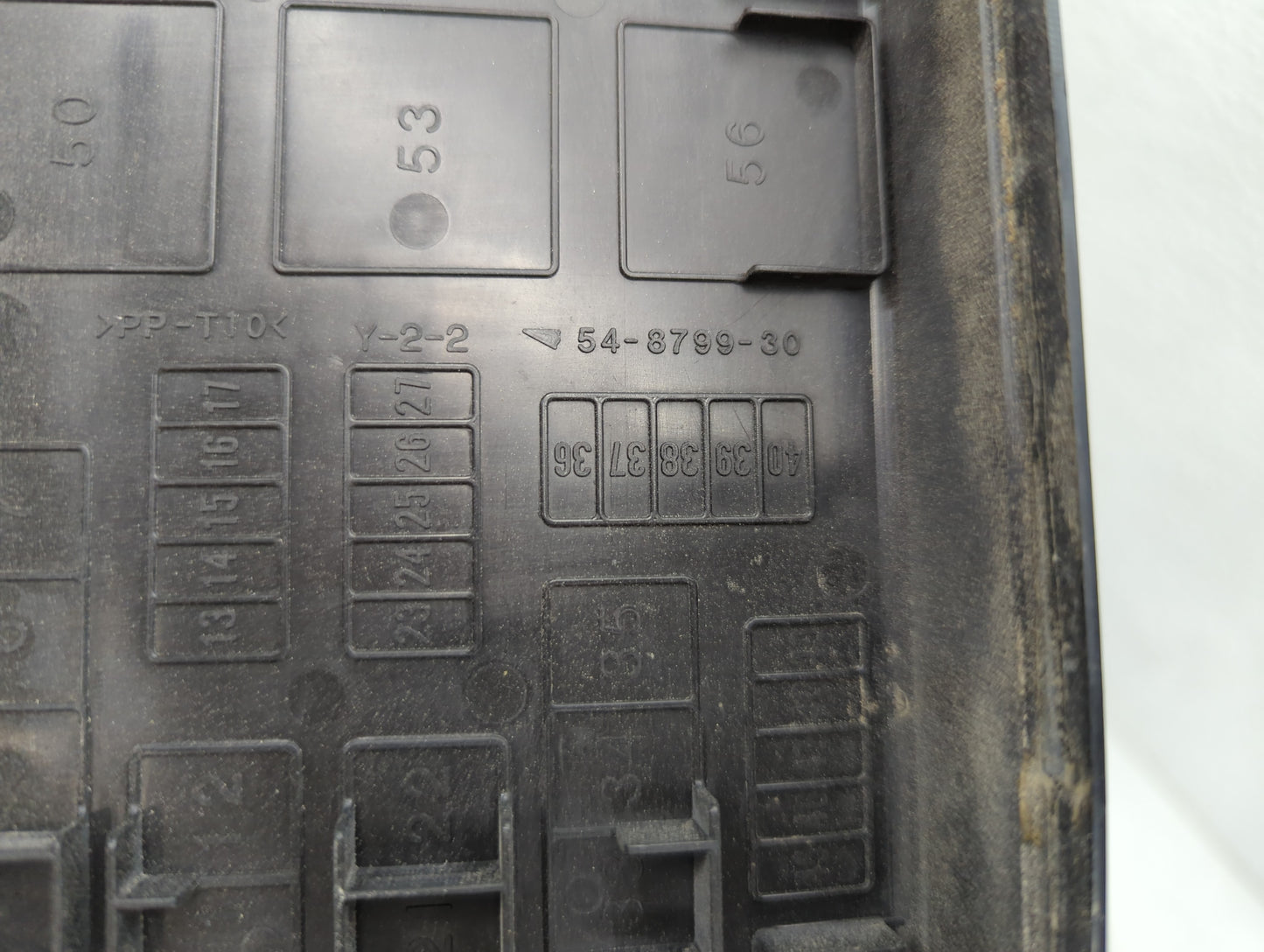 2010-2012 Ford Fusion Fusebox Fuse Box Panel Relay Module P/N:54-8799-30 Fits Fits 2010 2011 2012 OEM Used Auto Parts - Oemu