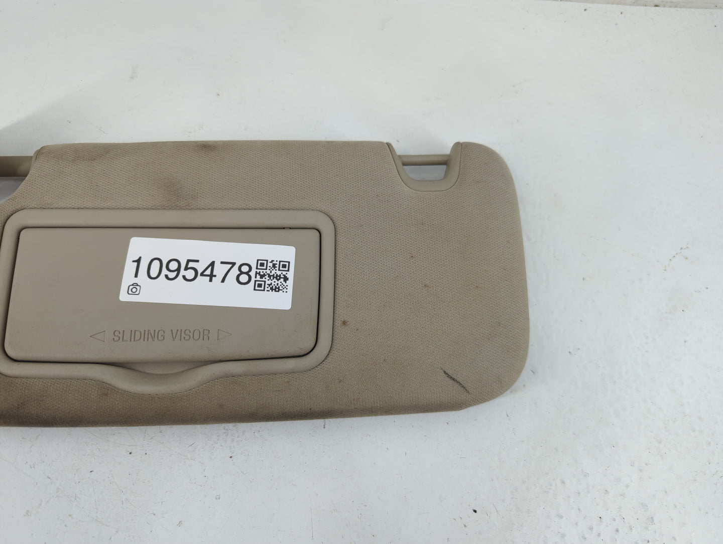 2010-2012 Ford Fusion Sun Visor Shade Replacement Driver Left Mirror Fits Fits 2010 2011 2012 OEM Used Auto Parts - Oemuseda