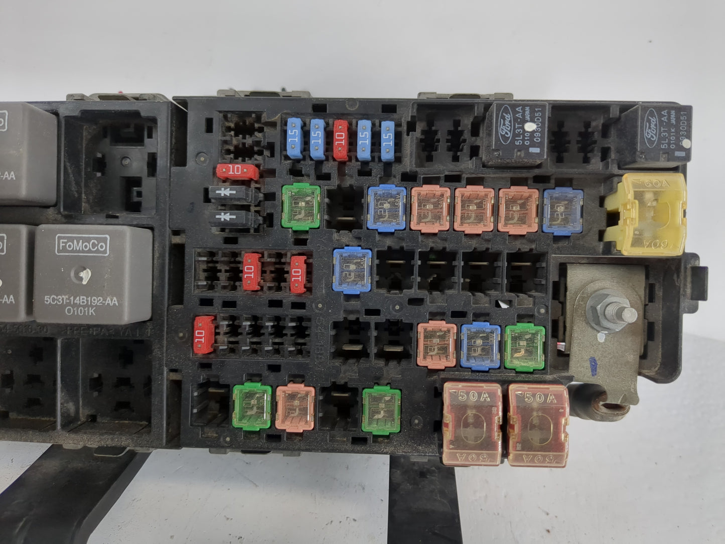 2010-2012 Ford Fusion Fusebox Fuse Box Panel Relay Module P/N:54-7148-30 Fits Fits 2010 2011 2012 OEM Used Auto Parts - Oemu