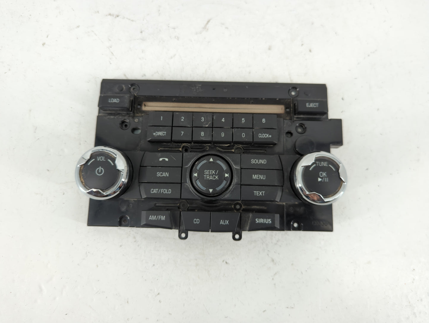 2010-2012 Ford Fusion Radio AM FM Cd Player Receiver Replacement P/N:9E5T-18A802-AE Fits Fits 2010 2011 2012 OEM Used Auto P