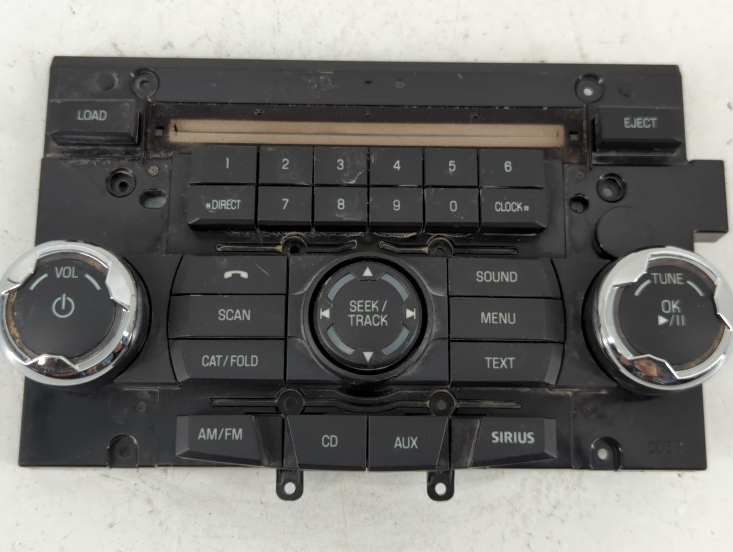 2010-2012 Ford Fusion Radio AM FM Cd Player Receiver Replacement P/N:9E5T-18A802-AE Fits Fits 2010 2011 2012 OEM Used Auto P
