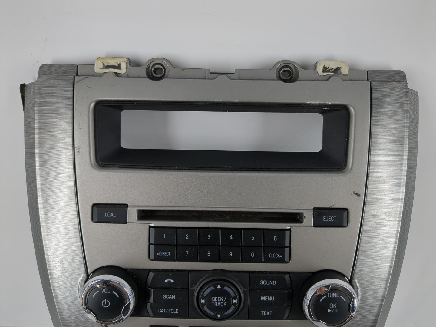 2010-2012 Ford Fusion Radio AM FM Cd Player Receiver Replacement P/N:9E5T-18A802-AE Fits Fits 2010 2011 2012 OEM Used Auto P