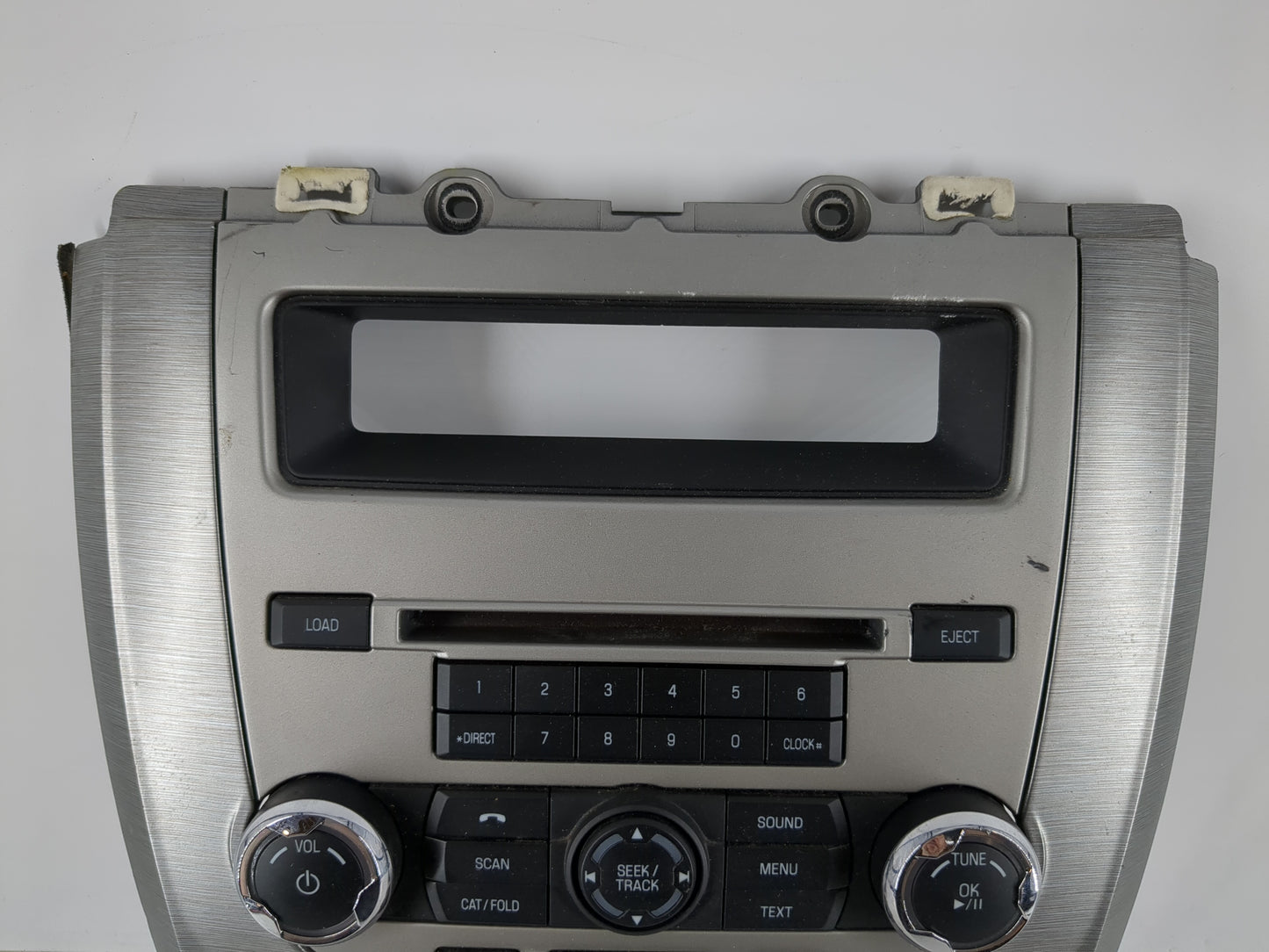 2010-2012 Ford Fusion Radio AM FM Cd Player Receiver Replacement P/N:9E5T-18A802-AE Fits Fits 2010 2011 2012 OEM Used Auto P