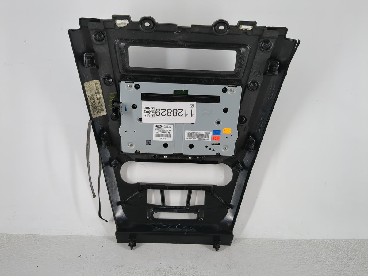 2010-2012 Ford Fusion Radio AM FM Cd Player Receiver Replacement P/N:9E5T-18A802-AE Fits 2010 2011 2012 OEM Used Auto Parts 