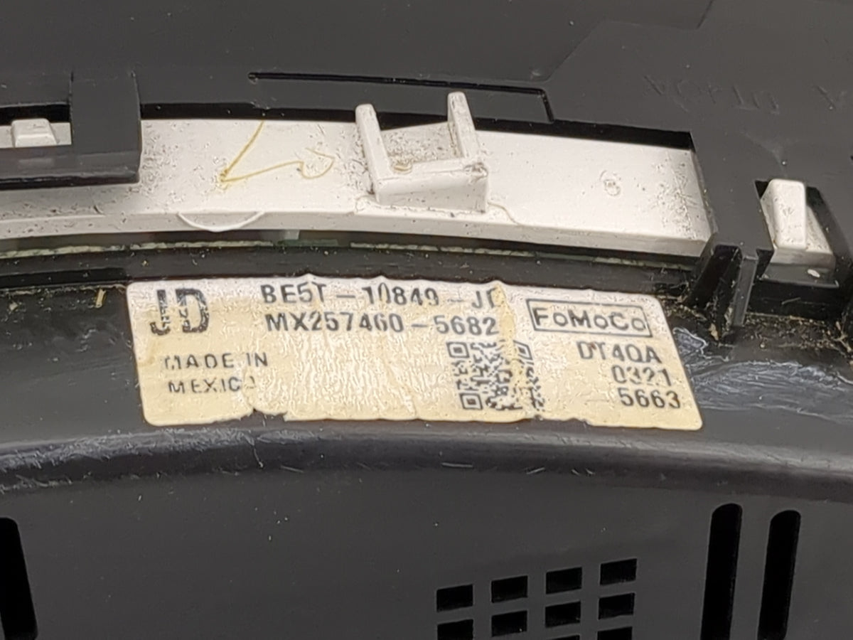 2011 Ford Fusion Instrument Cluster Speedometer Gauges P/N:BE5T-10849-JD Miles:110K Fits OEM Used Auto Parts - Oemusedautopa