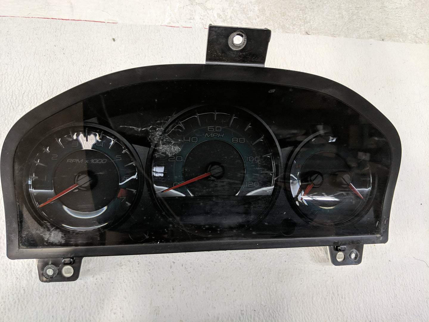 2011-2012 Ford Fusion Instrument Cluster Speedometer Gauges P/N:BE5T-10849-GD Fits Fits 2011 2012 OEM Used Auto Parts - Oemu