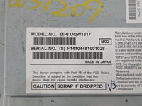 2011 Ford Fusion Radio AM FM Cd Player Receiver Replacement P/N:UQW1317 Fits OEM Used Auto Parts - Oemusedautoparts1.com