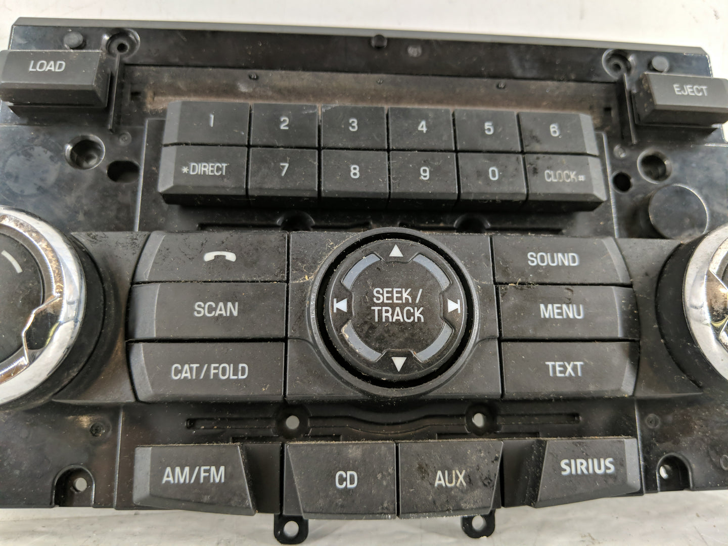 2010-2012 Ford Fusion Radio AM FM Cd Player Receiver Replacement P/N:9E5T-18A802-AE Fits Fits 2010 2011 2012 OEM Used Auto P