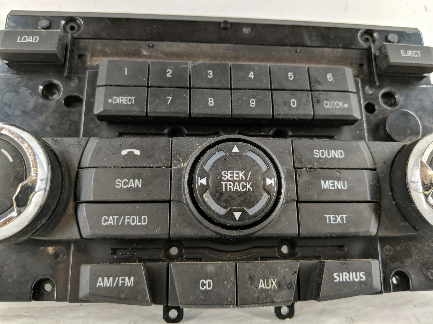 2010-2012 Ford Fusion Radio AM FM Cd Player Receiver Replacement P/N:9E5T-18A802-AE Fits Fits 2010 2011 2012 OEM Used Auto P