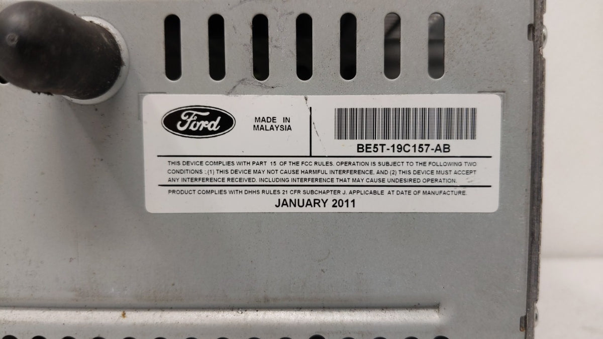 2011-2012 Ford Fusion Am Fm Cd Player Radio Receiver 118631 - Oemusedautoparts1.com