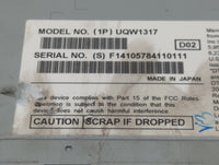 2011-2012 Ford Fusion Radio AM FM Cd Player Receiver Replacement Fits Fits 2011 2012 OEM Used Auto Parts - Oemusedautoparts1