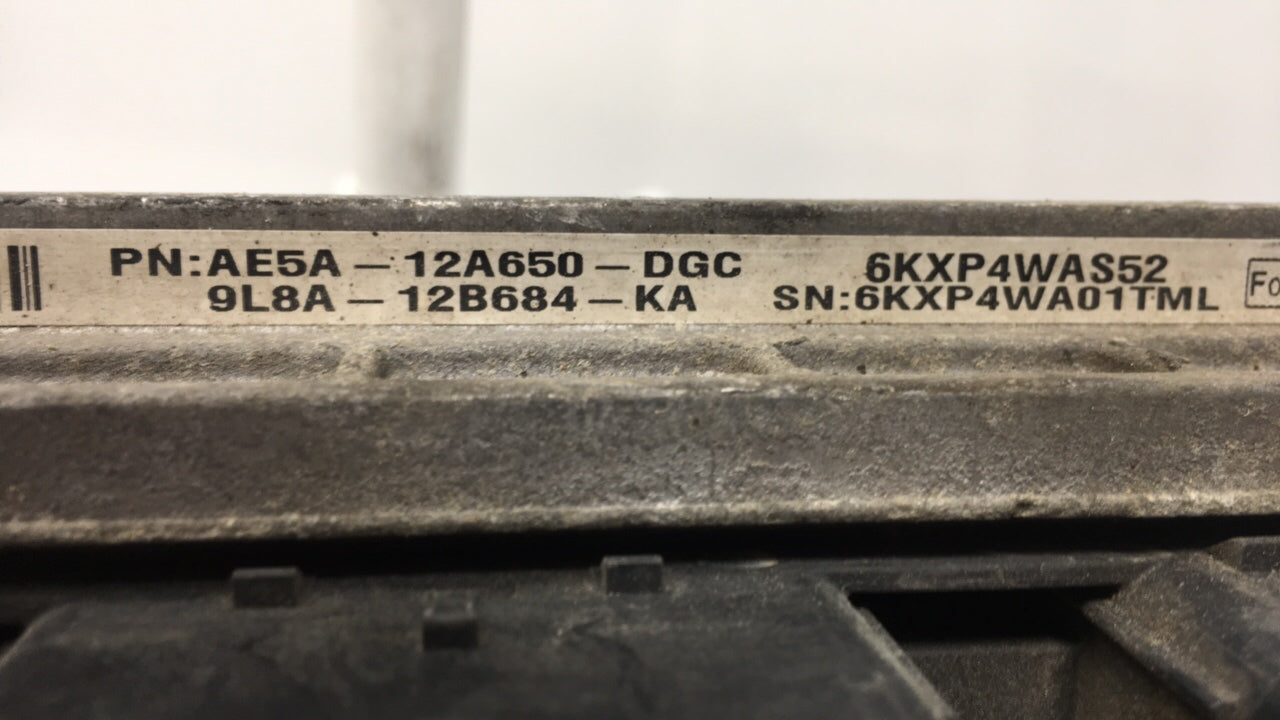 2011 Ford Fusion PCM Engine Control Computer ECU ECM PCU OEM P/N:AE5A-12A650-DGC Fits OEM Used Auto Parts - Oemusedautoparts
