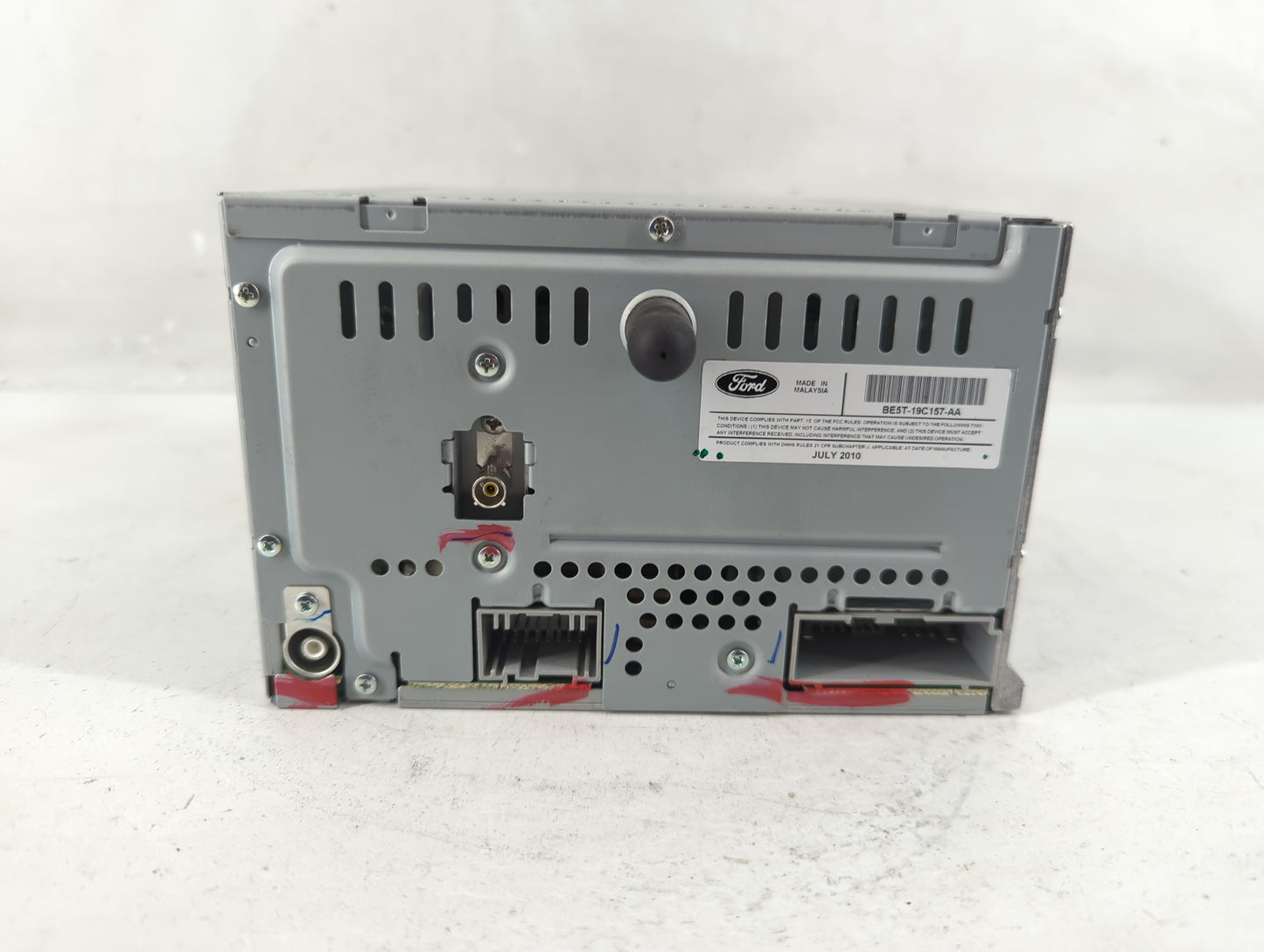 2011 Ford Fusion Radio AM FM Cd Player Receiver Replacement P/N:BE5T-19C157-AA Fits OEM Used Auto Parts - Oemusedautoparts1.