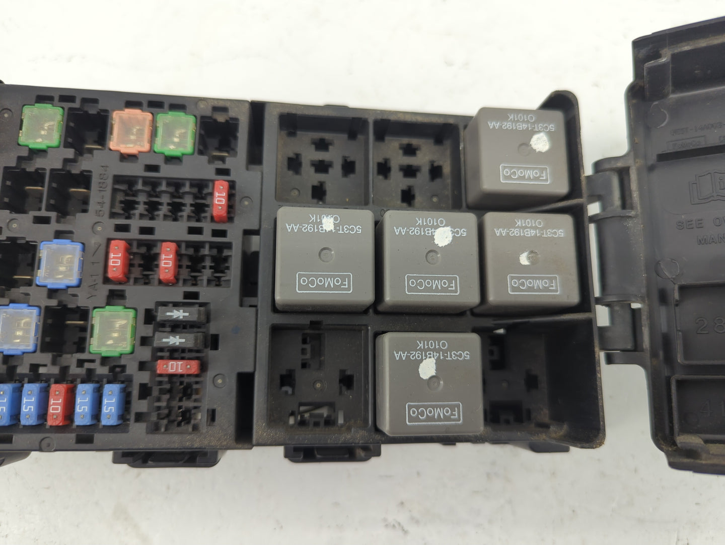 2010-2012 Ford Fusion Fusebox Fuse Box Panel Relay Module Fits Fits 2010 2011 2012 OEM Used Auto Parts - Oemusedautoparts1.c